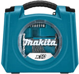 Makita accessoires boor bit set 50-delig - d-42014