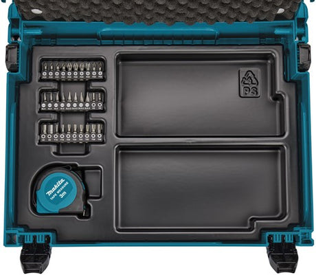 Makita accessoires boor- schroefbitset | sds-plus | in mbox | 65-delig - b-69478