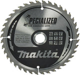 Makita accessoires cirkelzaagblad | hout | 165x20x40t 18g - b-32954