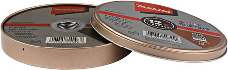 Makita accessoires makita d-65969-12 doorslijpschijf 125x22,23x1,0mm rvs ve=12