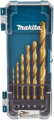 Makita accessoires makita metaalborenset 6-delig