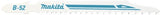 Makita accessoires decoupeerzaagblad hss uni 100mm t345x | 5 stuks - b-06482