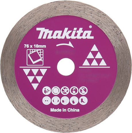 Makita accessoires diamantschijf 76x10x1,4mm - d-77263