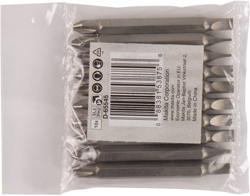 Makita accessoires dub.bit ph2-sl5 65mm navul 10s - d-65545 - d-65545