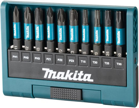 Makita accessoires makita schrbset 10-dlg impblack - e-12011