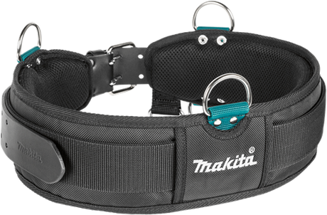 Makita accessoires makita heavy duty riem gewatteerd - zwaargewicht gereedschapsgordel met gepolsterde achterzijde