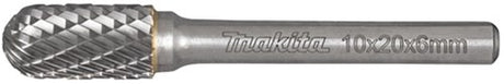 Makita accessoires hm-frees cil. met ronde kop v. metaal - b-52750