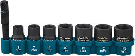 Makita accessoires makita e-12289 verwisselbare koppen 1 4 8-delig