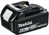 Makita accessoires power-source-kit 199480-6 - 2x accu bl1860b 18v 6,0ah met accu indicator + oplader dc18rc - 199480-6