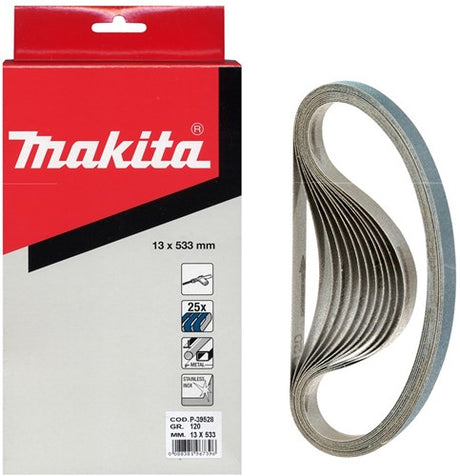 Makita accessoires makita p-39497 schuurband 13x533mm z60 ve=25
