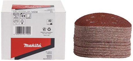 Makita accessoires makita p-43686 schuurschijf 125mm k240 red velcro