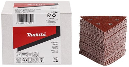 Makita accessoires schuurvel 3-k k120 red v. - p-42634 - p-42634