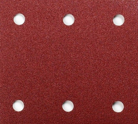 Makita accessoires makita p-33087 schuurvel red - vlak schuurvel - delta schuurvel - velcro - klittenband - k40 - 114 x 102mm (10stuks)