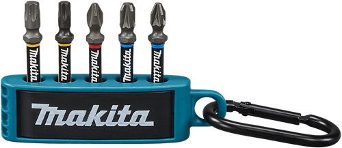 Makita accessoires makita e-13568 slagschroevendraaier bitset 5-dlg impacht premier - ph2 pz2 pz3 t25 t30