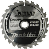 Makita accessoires makita b-62985-2 cirkelzaagbladset 165 x 20 x 1.4 mm aantal tanden: 25 2 stuk(s)