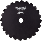 Makita accessoires makita beitelzaagblad 225 x 25,4 mm 24 tands staal ( 199872-9 ) voor accu bosmaaier ur 013 g