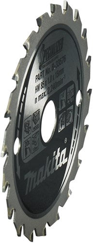 Makita accessoires makita cirkelzaagbad voor hout | specialized | ø 85mm asgat 15mm 20t - b-33576