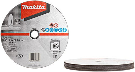 Makita accessoires makita doorslijpschijf 230x1,9mm alu - b-45369 (10 stuks)