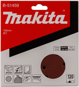 Makita accessoires schuurschijf k120 150mm - b-51459 - b-51459