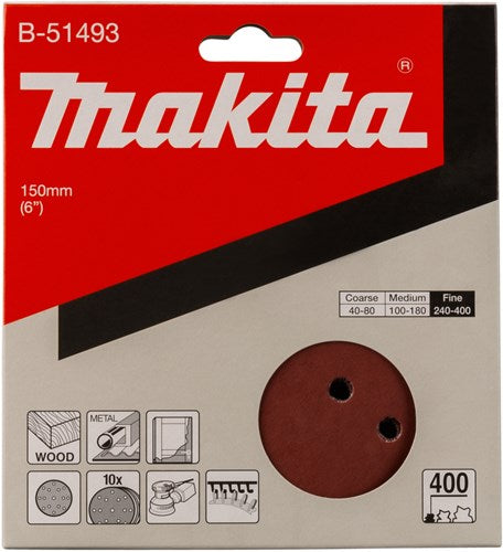 Makita accessoires schuurschijf k400 150mm - b-51493