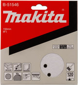 Makita accessoires schuurschijf k120 150mm - b-51546 - b-51546