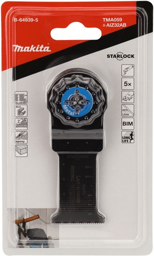 Makita accessoires makita tma059 invalzaagblad 32mm staal (5st)