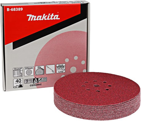 Makita accessoires makita b-68389 schuurschijf 225mm k40 velcro