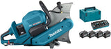Makita ce001gl402 | xgt accu doorslijper 2x40v max 355mm in mbox (4x 8.0ah accu + dc40rb duo snellader) - ce001gl402