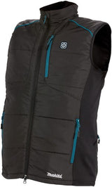Makita cv102dzm | verwarmd vest m | zonder accu's lader | inclusief jasadapter