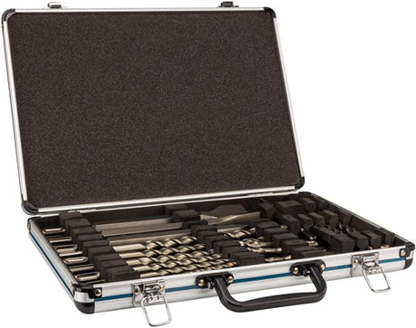Makita accessoires d-42444 17 delige sds-plus boren en beitel set in koffer d-19180 - d-42444
