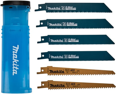 Makita accessoires makita reciprozaagset 6-delig - d-53051