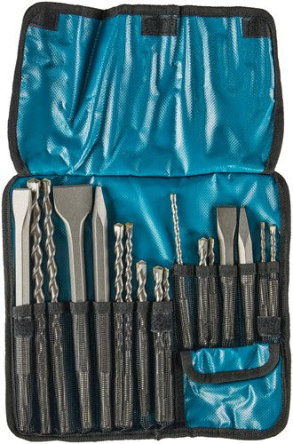 Makita accessoires boor- beitelset 17-delig - d-54863