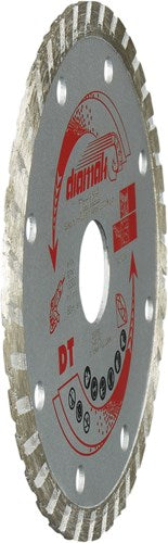 Makita accessoires diamantschijf 115x22,2mm turbo - d-61151 - d-61151