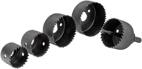 Makita accessoires makita gatzaagset 6-delig d-70203 voor gipsplaat, kunststof en zacht hout