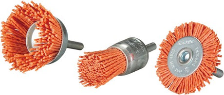Makita accessoires makita nylonborstelset 3-delig. grof - d-70742