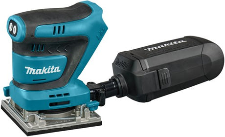 Makita dbo484z | 18 v handpalm vlakschuurmachine | zonder accu`s en lader | in doos - dbo484z
