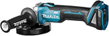 Makita dga504z haakse slijper - 18 v - 125 mm - losse body (geleverd zonder accu en lader)