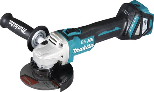Makita dga513zj accu-haakse slijper in makpac 18v - losse body (geleverd zonder accu en lader)