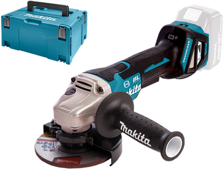 Makita dga517zj 18v haakse slijper 125mm | zonder accu's en lader in m-box - dga517zj