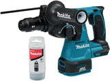 Makita dhr243z combihamer - 18v - losse body (geleverd zonder accu en lader)