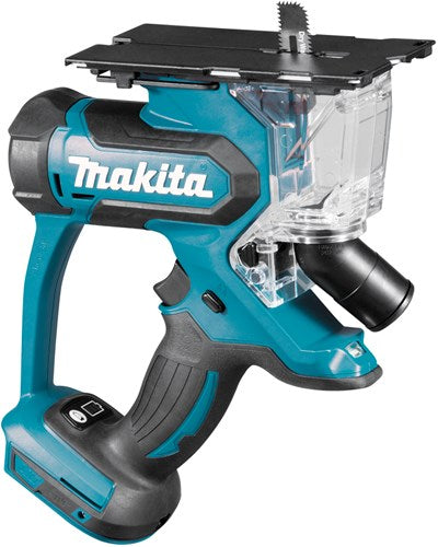 Makita dsd180zj 18v gipszaag | zonder accu's en lader, met stofafzuigadapter, zaagblad, in mbox - dsd180zj