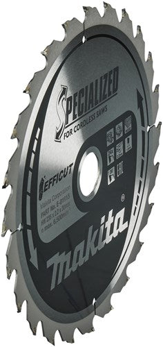 Makita accessoires cirkelzaagblad hout | efficut 235x30x2,2 24t 20g - e-01915 - e-01915
