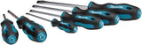 Makita accessoires makita e-10512 schroevendraaierset 6-delig sl4 sl5,5 sl6,5 sl8 pz1 pz2