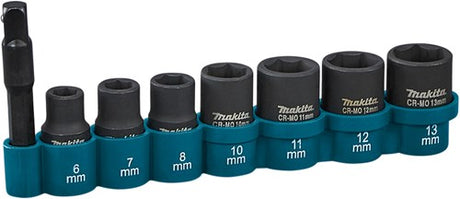 Makita accessoires makita e-12289 verwisselbare koppen 1 4 8-delig