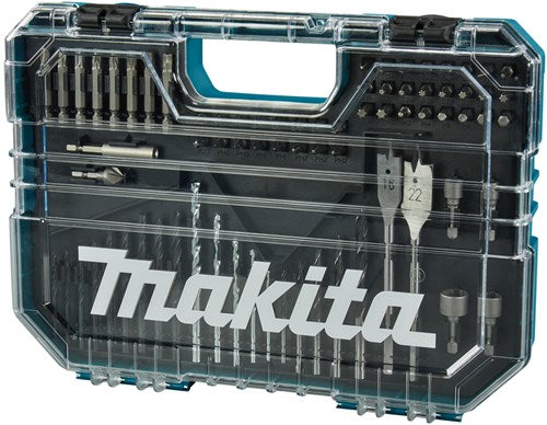 Makita accessoires makita e-15126 - boor- schroefbitset [75-delig] - in kunststof koffer