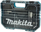 Makita accessoires makita e-15126 - boor- schroefbitset [75-delig] - in kunststof koffer