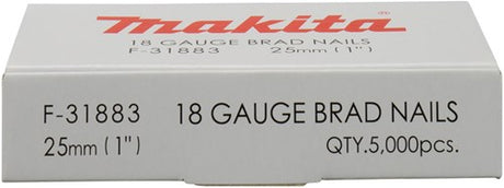 Makita accessoires brad 25mm 1,0x1,2mm - f-31883
