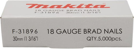 Makita accessoires makita f-31896 brad 30mm ve=5000