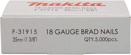 Makita accessoires makita f-31915 brad 35mm ve=5000