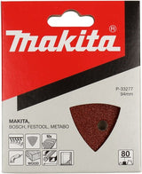 Makita accessoires schuurvel 3-k k80 red v. - p-33277